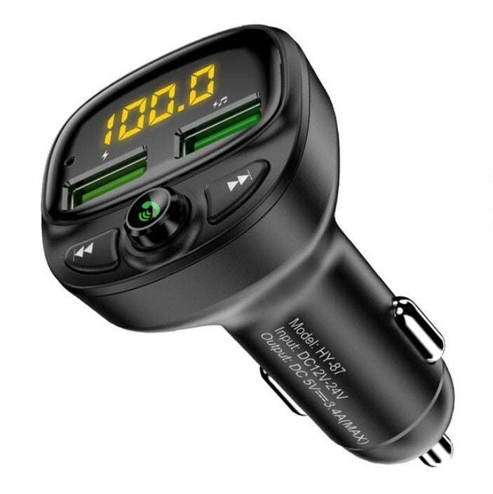 Socket Saint™ FM Transmitter | Enables Bluetooth in Old Cars